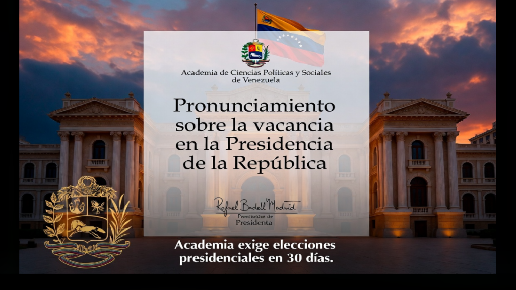 Pronunciamiento academia de ciencia