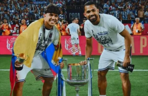 Aramburu y Herrera se coronaron campeones de la Copa del Rey con la Real Sociedad