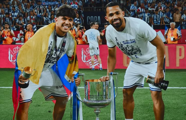 Aramburu y Herrera se coronaron campeones de la Copa del Rey con la Real Sociedad 