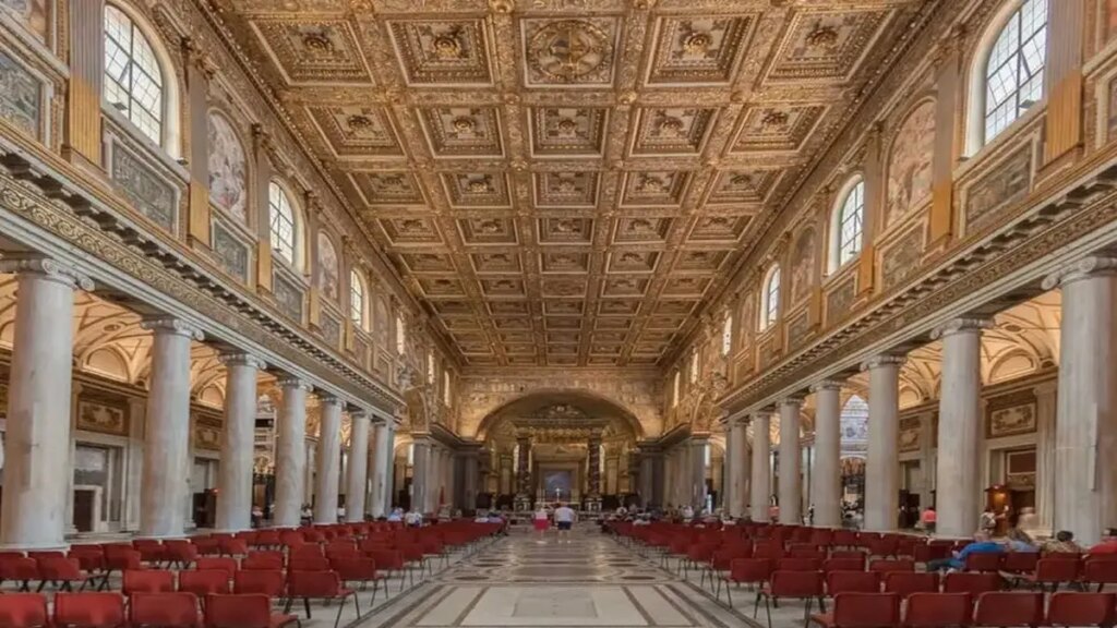 Así es la basílica de Santa María la Mayor, el lugar donde descansan los restos del papa Francisco