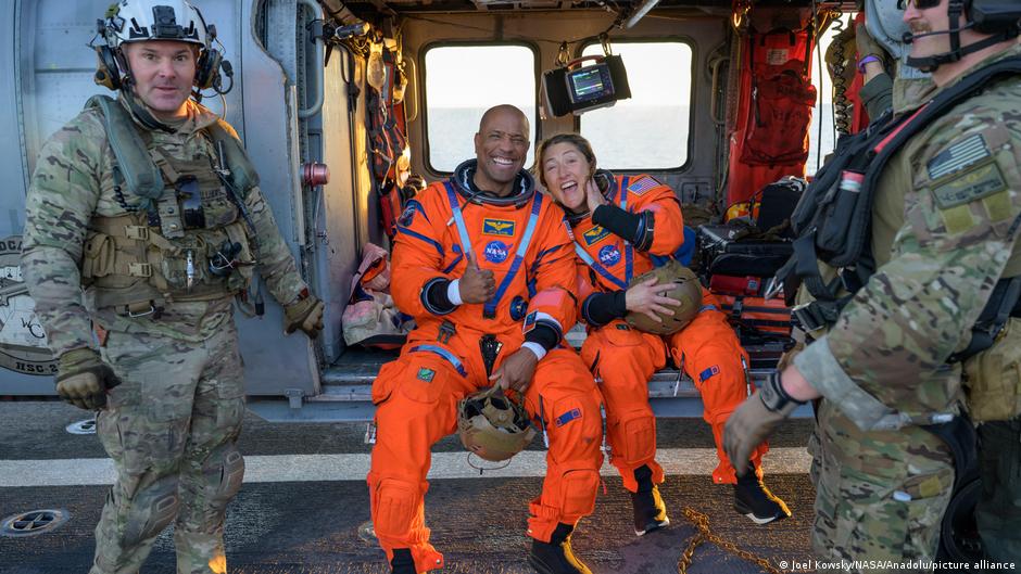 Astronautas de Artemis II piden unidad en la Tierra