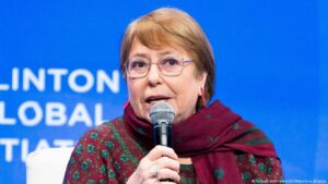 Bachelet: una mujer al frente de la ONU «daría esperanza»