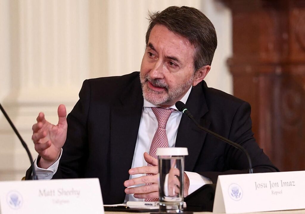 CEO de Repsol planea duplicar su producción bruta de crudo en Venezuela