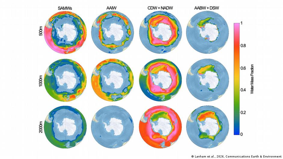 Calor del océano profundo acecha en secreto la Antártida
