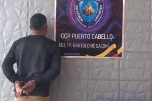 Capturado integrante de la banda «La Marimacha» con municiones