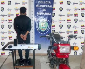 Capturado sujeto con presunta droga