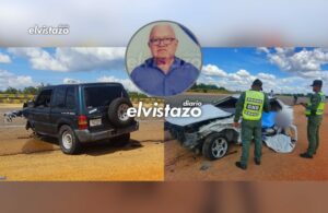Chofer ejecutivo y dos pasajeras mueren en colisión adyacente a la E/S El Rio de la carretera Cantaura – El Tigre