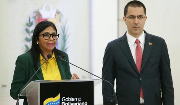 Delcy-Rodriguez-Jorge-Arreaza-Venezuela