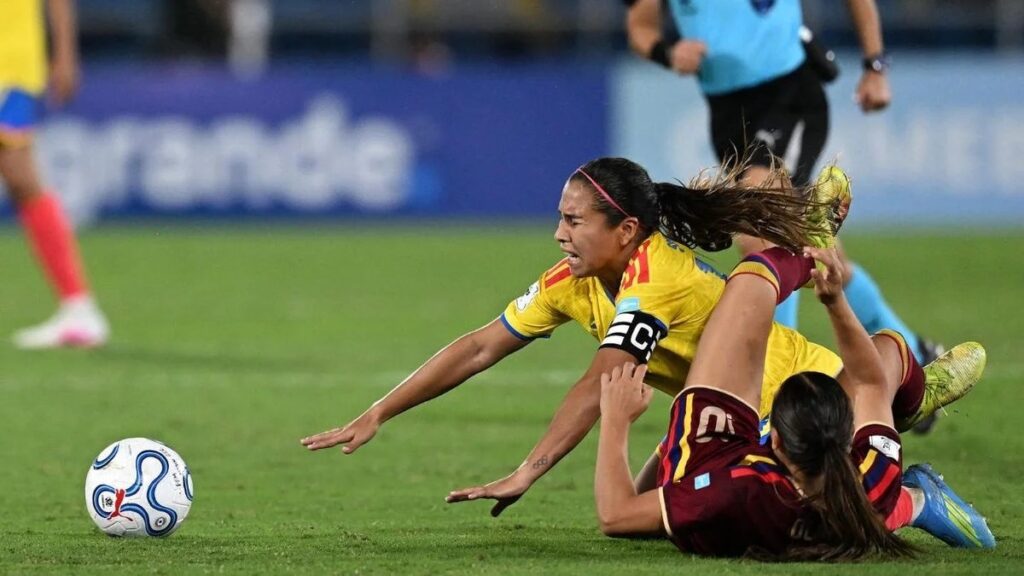 Colombia ganó a Venezuela en Liga de Naciones Femenina de Conmebol