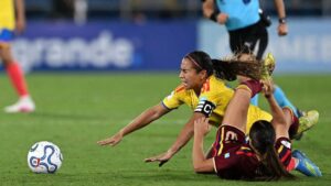 Colombia ganó a Venezuela en Liga de Naciones Femenina de Conmebol
