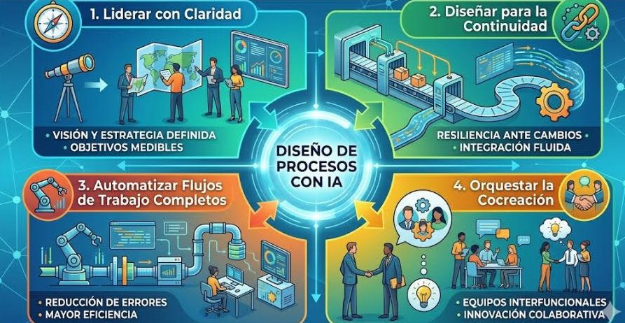 Cómo diseñar integrando IA a los procesos de empresa