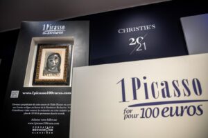 Compró una rifa de 100 euros y se ganó un cuadro de Picasso valuado en un millón