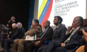 Consejo Superior de la Democracia Cristiana ratificó su apoyo a María Corina Machado | lapatilla.com