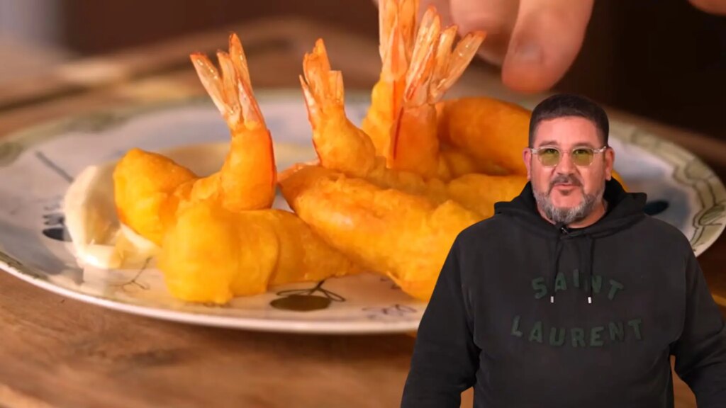 Dani García, chef Michelin, y el truco para hacer sus gambas en gabardina: "Las mejores del mundo"