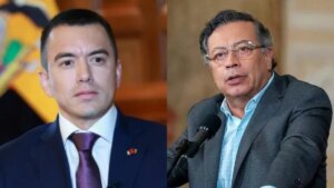 Daniel Noboa acusó a Gustavo Petro de impulsar una incursión guerrillera y escala el conflicto bilateral