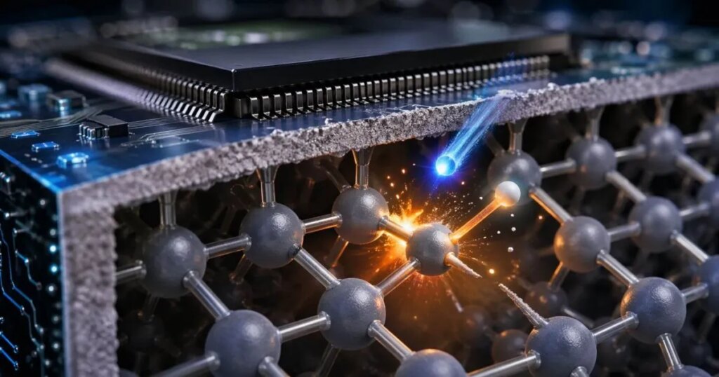 De 0 a 7 voltios: así un único electrón puede romper enlaces y acortar la vida de tus dispositivos