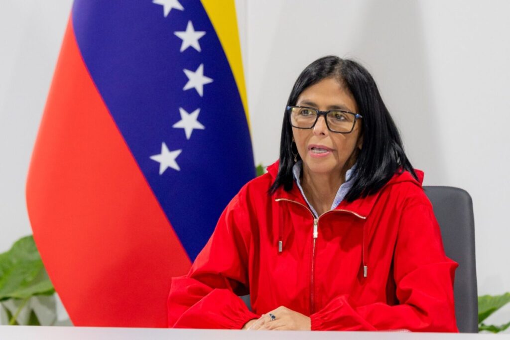 Delcy Rodríguez paga cabildeo en Washington para preparar su eventual campaña presidencial