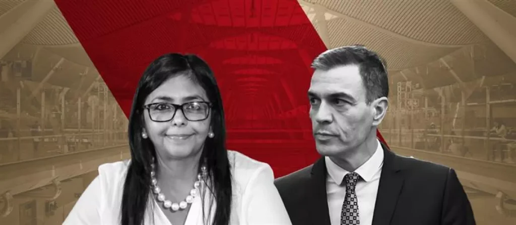 Delcy Rodríguez sí entró en territorio español y el gobierno violó la legalidad internacional