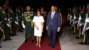 Delcy Rodríguez visita Barbados en su segundo viaje oficial como presidenta encargada