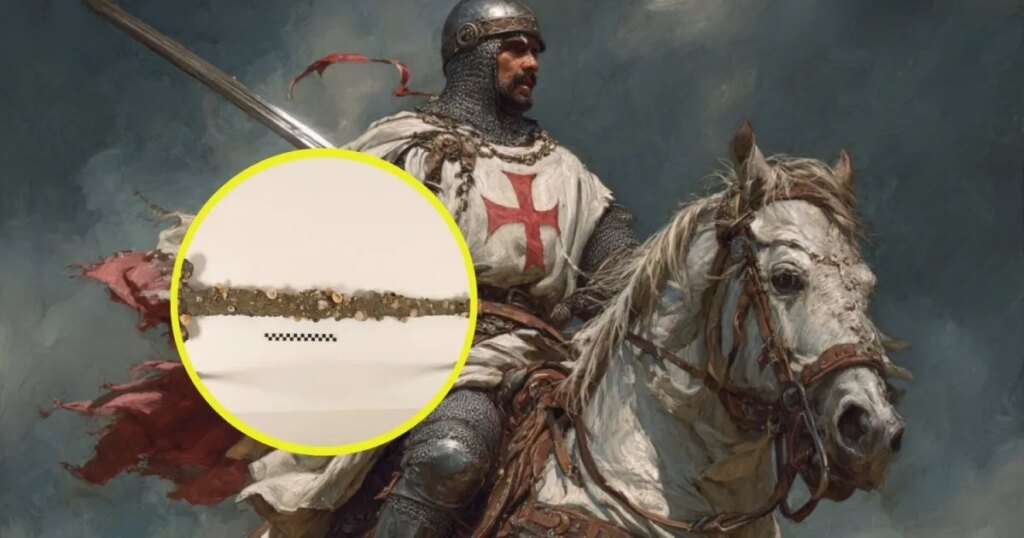 Descubren bajo el Mediterráneo una espada de 800 años que pudo haberse utilizado en el conflicto internacional más importante de la Edad Media
