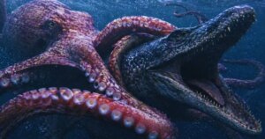 Descubren que el Kraken era real: un hallazgo colosal revela la existencia de un enorme pulpo que reinó en los océanos hace 100 millones de años y se alimentaba de reptiles marinos
