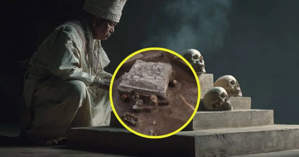 Descubren un altar tolteca de 1000 años con 4 cráneos humanos: el secreto ritual que cambia la arqueología mesoamericana