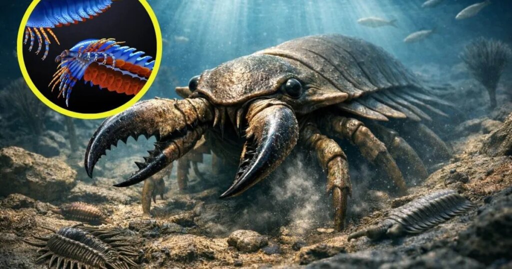 Descubren un depredador con garras de hace 500 millones de años que reescribe el origen de arañas y cangrejos herradura
