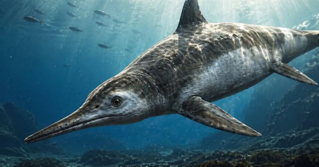 Descubren un ictiosaurio de 6,6 metros con más de 100 dientes que sobrevivió a graves lesiones en el Jurásico y revela un misterio evolutivo