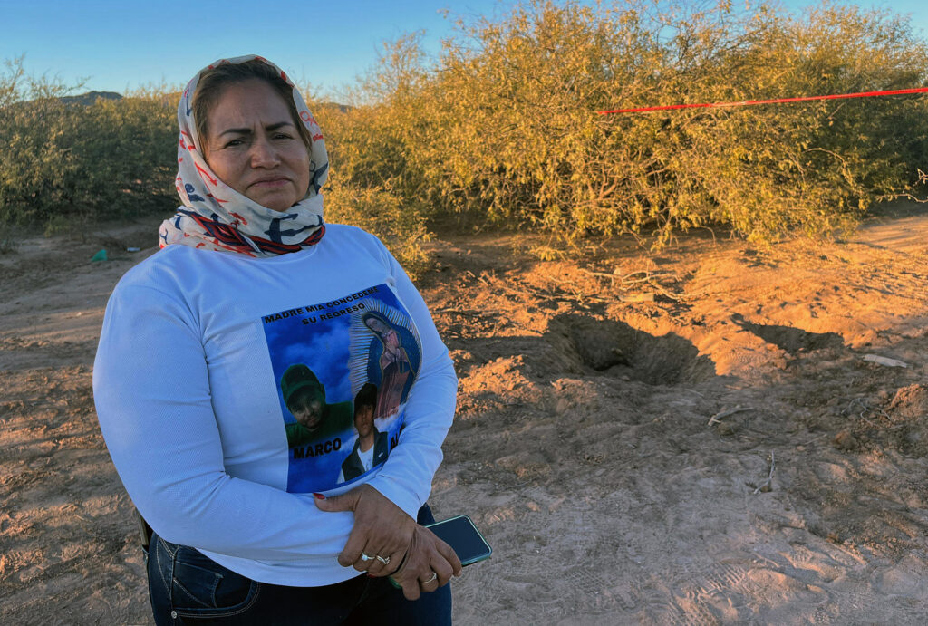 Desgarrador: Madre encontró los restos de su hijo desaparecido desde 2019 en México (VIDEO)