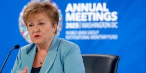 Directora del FMI califica como ‘valiosa y productiva’ su conversación con Delcy Rodríguez
