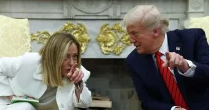 Donald Trump ataca a Giorgia Meloni: «Pensaba que tenía valor, pero me equivoqué»