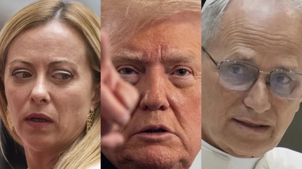 Donald Trump atacó de nuevo al papa León XIV y cruzó a Giorgia Meloni: Ella es inaceptable