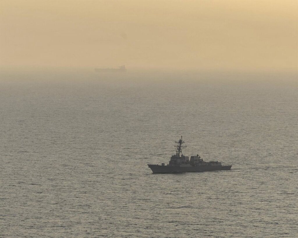 EEUU intercepta otro petrolero en el Índico que transportaba crudo iraní