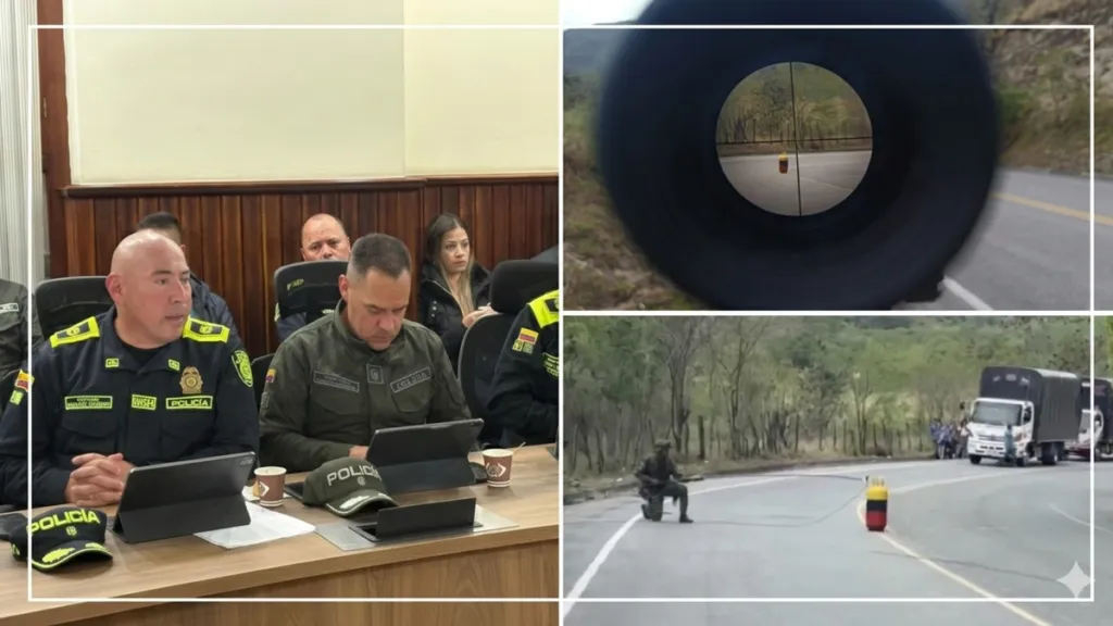 El Ejército frustró un atentado terrorista en la vía Panamericana, en Nariño, tras desactivar tres explosivos instalados por un grupo armado ilegal