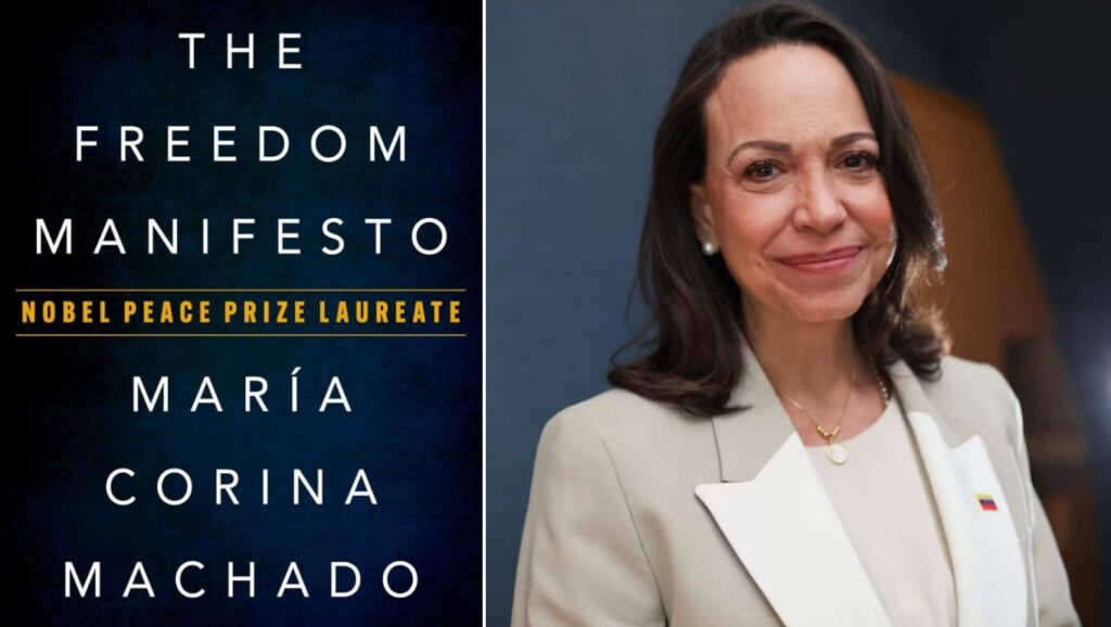 "El Manifiesto de la Libertad", el libro de María Corina Machado que bosqueja el futuro venezolano