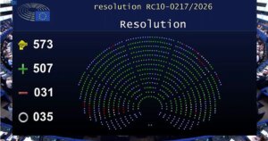 El Parlamento Europeo pide que se mantengan las sanciones a Delcy Rodríguez