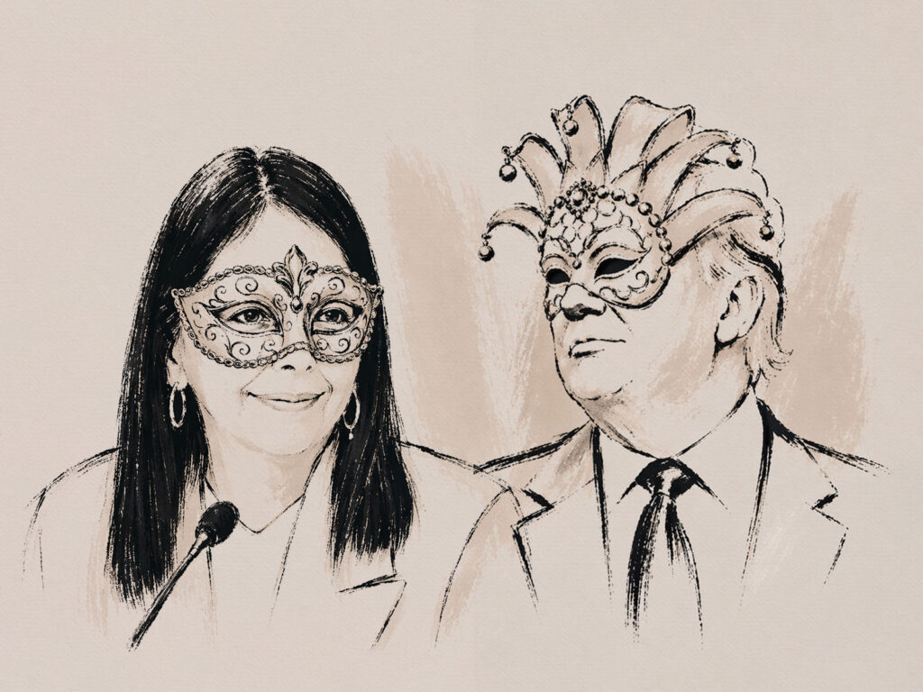 El gran carnaval de Trump y de Delcy