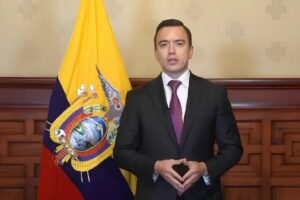 El presidente Noboa dice que Colombia es el «peor socio» comercial de Ecuador