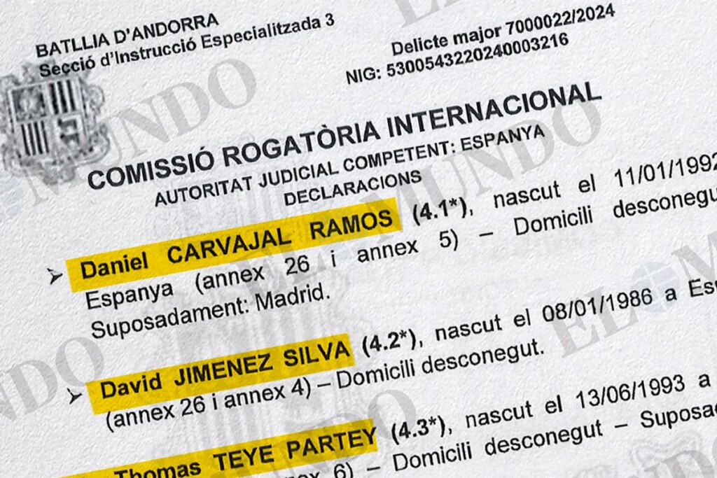 El sumario del caso de contrabando en el fútbol español: Andorra acredita ventas de 38 relojes por valor de 1,3 millones a futbolistas de élite