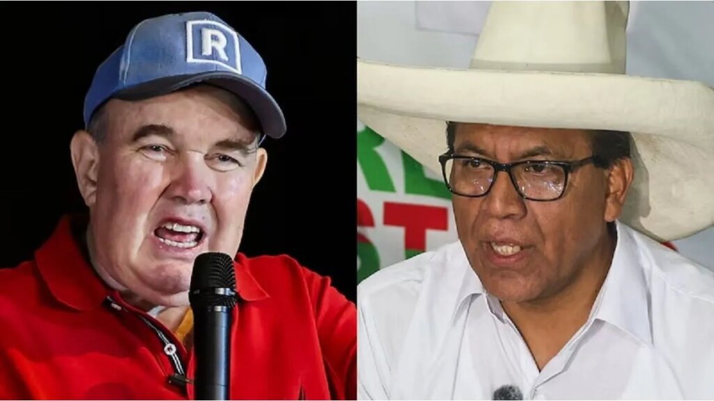 Elecciones Perú: Roberto Sánchez y Rafael López Aliaga compiten por entrar al balotaje