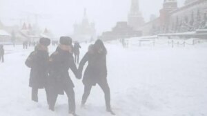 Elevan a nivel naranja alerta en Moscú ante el mal tiempo