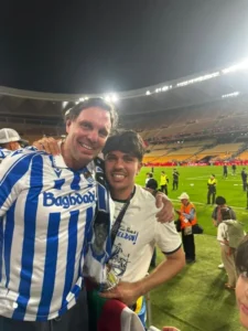 Embajador de Bancamiga, Jon Aramburu, al ganar la Copa del Rey: ” Siempre trabajamos para dejar en alto a Venezuela”