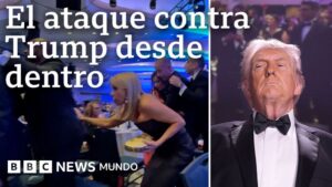 En Video | «¿Son disparos?»: el minuto a minuto del caos en la cena en la que se atentó contra Trump
