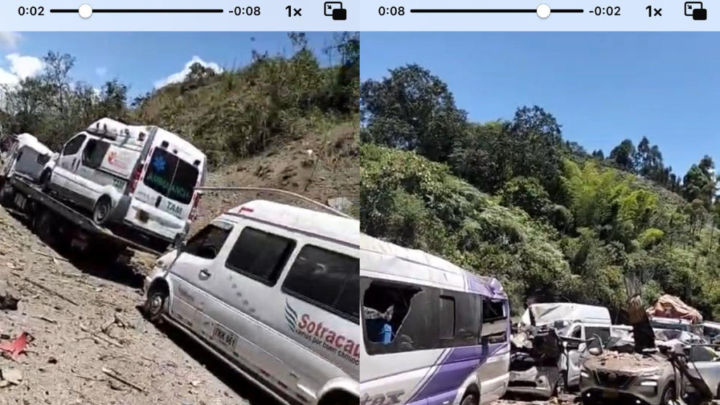Escalada violenta en el Cauca deja ataques con explosivos, y drones y múltiples afectaciones: Vía Panamericana escenario de terror este sábado