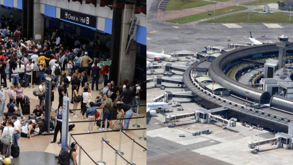 Fallas de comunicación en el Aeropuerto Internacional José María Córdova afectaron llegada y salida de vuelos este sábado