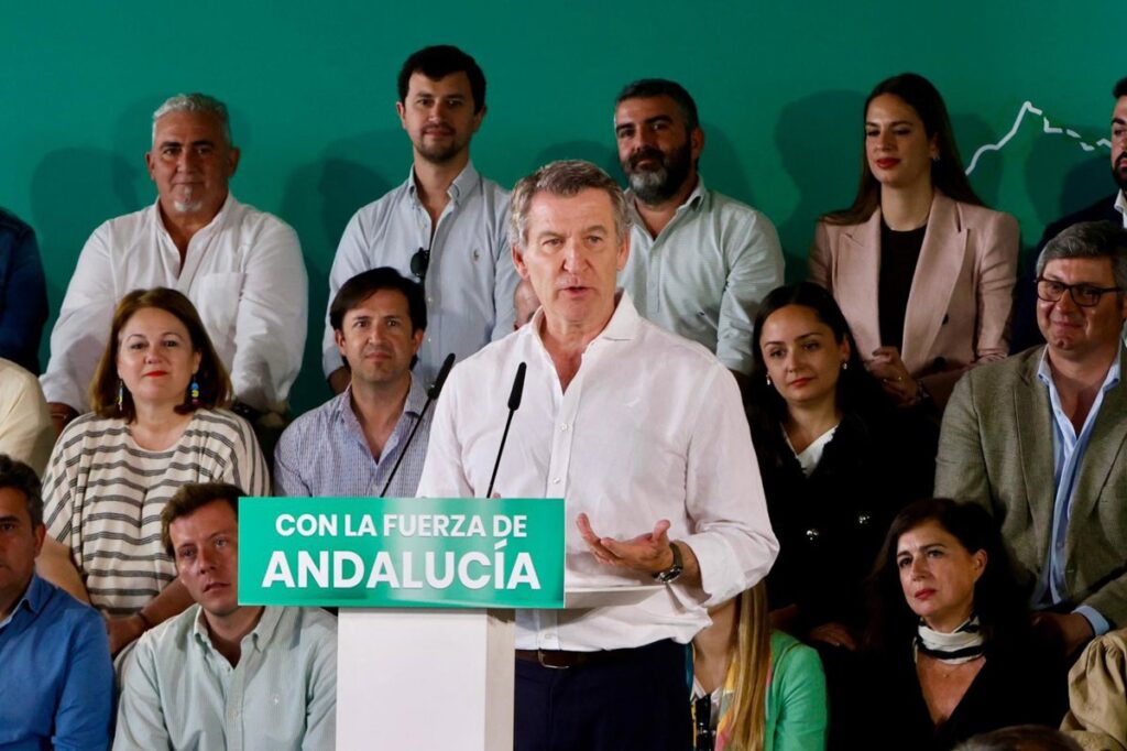 Feijóo asegura que "los récords en corrupción, deuda e impuestos" del Gobierno "han pasado por el Ministerio de Montero"