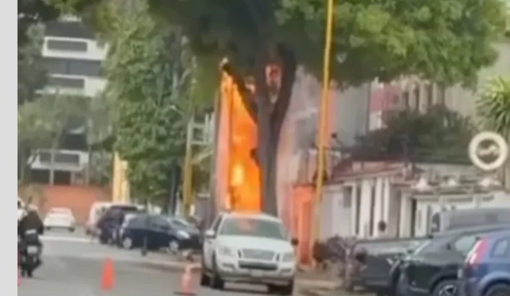Fuerte explosión de transformadores causa alarma en La Viña