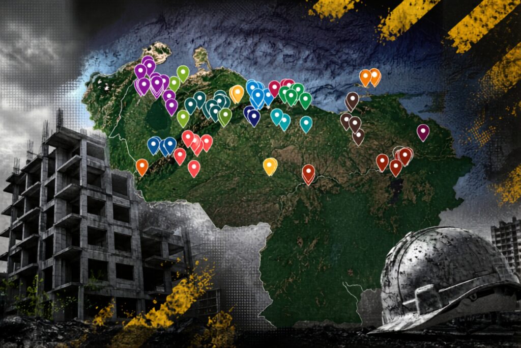 Geolocalizaron más de 240 obras inconclusas o abandonadas por el chavismo (MAPA interactivo)