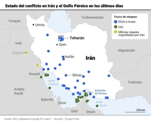 Guerra en Irán | Directo: El presidente de EEUU afirma que está «más que considerando» la salida de EEUU de la OTAN | europapress.es
