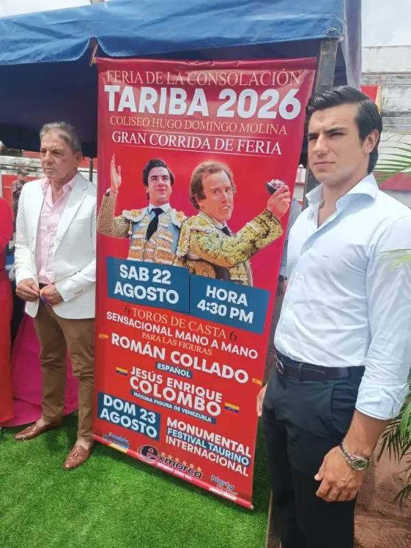 Histórico debut de Jesús Enrique en la Feria de la Consolación de Táriba 2026